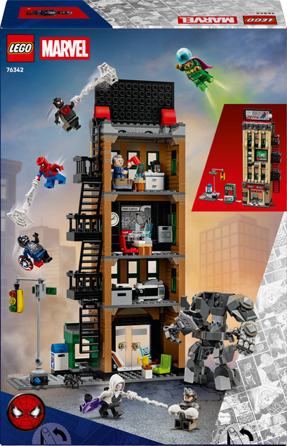LEGO Marvel 76342 Spider-Man kontra Mysterio: Daily Bugle