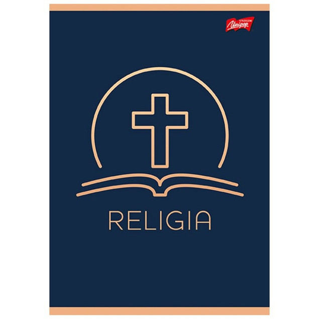 Zeszyt tematyczny RELIGIA A5 w kratkę 32 kartki UNIPAP z marginesem