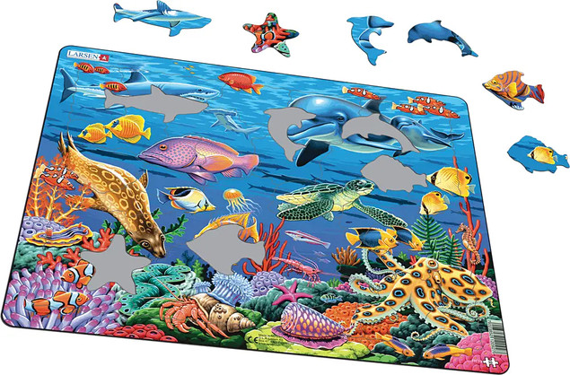 Puzzle Larsen 35 el. Rafa Koralowa | Układanka Podwodny Świat
