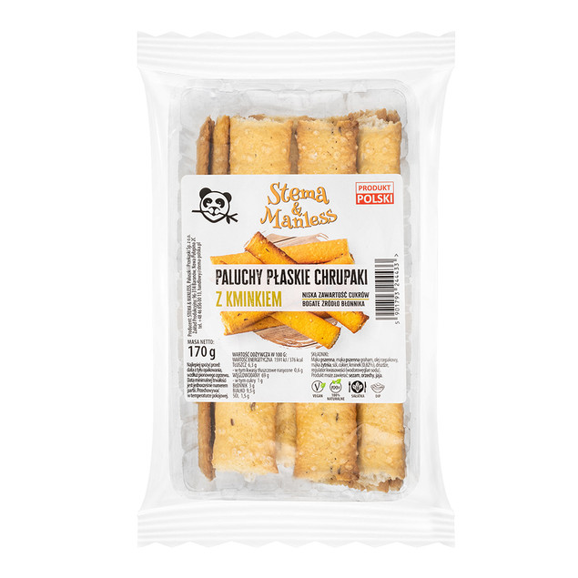 Paluchy płaskie z kminkiem 170 g ZESTAW: 13 szt.