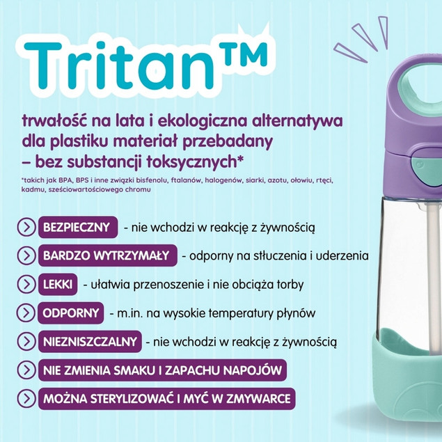 Zestaw bidon 251 ml i śniadaniówka Mini Lunchbox B.Box