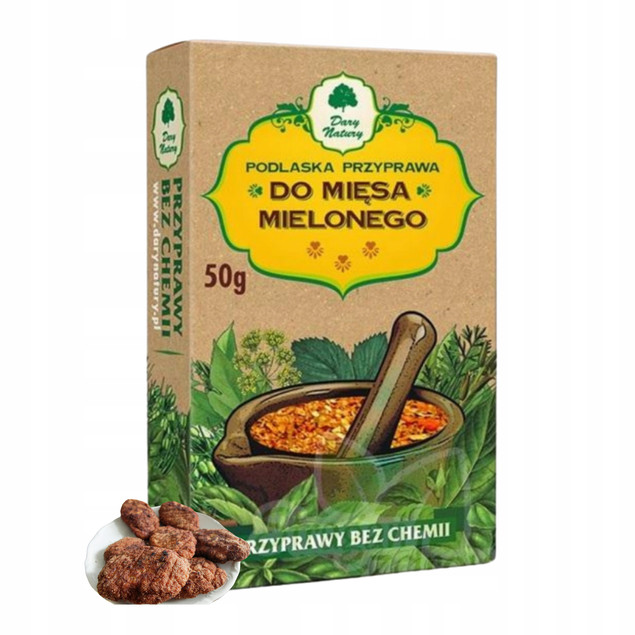 Dary Natury Podlaska przyprawa do mięsa mielonego 50 g