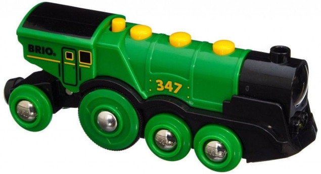 Brio Kolejka Klasyczna zielona lokomotywa 33593