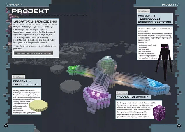 Wnętrze książki Minecraft Megazadania: Projektowanie i Technologia strona 3