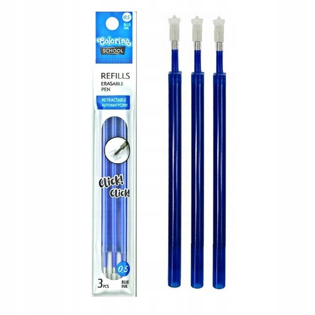 Długopis ZMAZYWALNY PILOT + 15x Wkłady ZESTAW