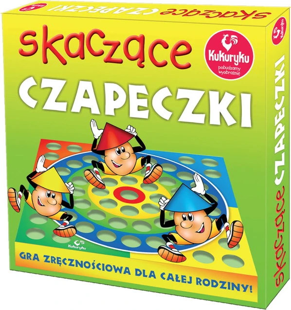 GRA PLANSZOWA SKACZĄCE CZAPECZKI