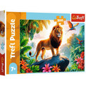 PUZZLE 200 UKŁADANKA LEW KRÓL DŻUNGLI 7+ TREFL