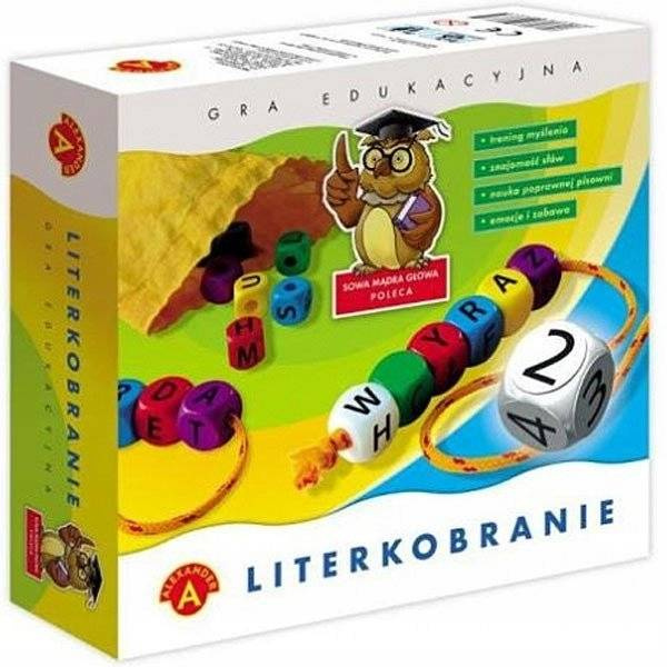Alexander LITERKOBRANIE Gra Edukacyjna SŁOWNA