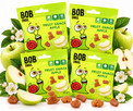 Bob Snail Żelki Jabłkowe 20g Bez Cukru x4