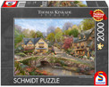 Puzzle 2000 el. Thomas Kinkade Lato Schmidt Premium Quality