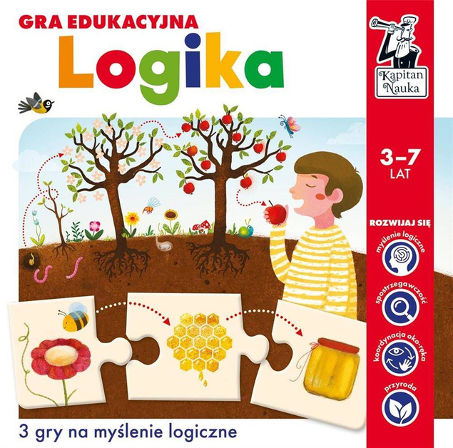 Logika. Gra edukacyjna. Kapitan Nauka