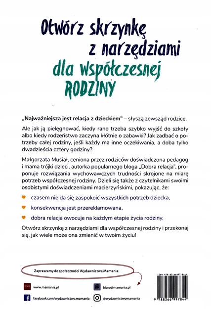 Dobra relacja Małgorzata Musiał - wnętrze książki