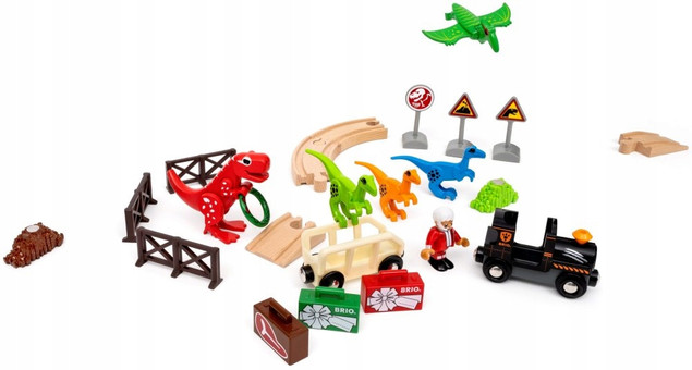 BRIO Dino Kalendarz Adwentowy z dinozaurami 36120