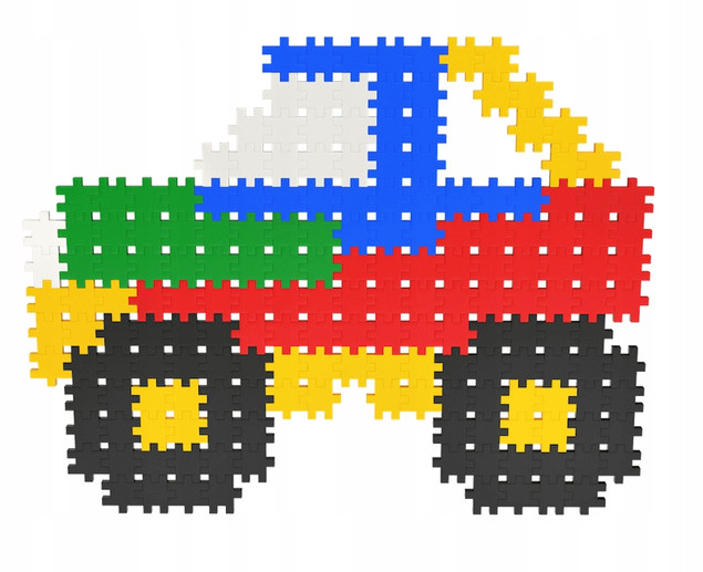 Klocki Konstrukcyjne Meli Minis Edu 1400 elementów - Kreatywny Rozwój 3+