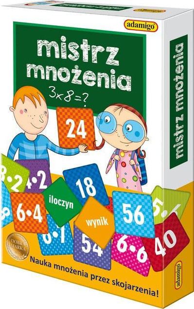 Gra edukacyjna Mistrz Mnożenia Adamigo