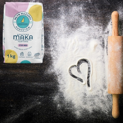 Mąka pszenna Młyn Mazurki 1000 g
