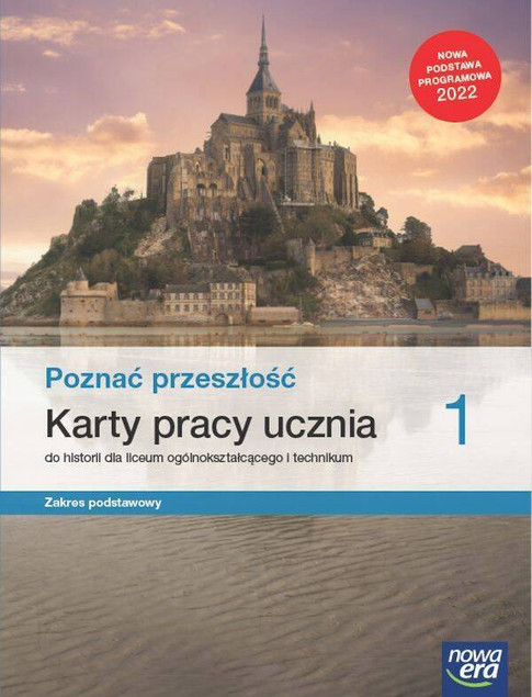 POZNAĆ PRZESZŁOŚĆ 1 LO PODRĘCZNIK + Karty Pracy PODSTAWOWY Nowa Era 2024