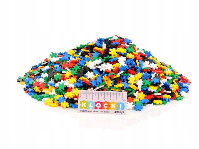 Klocki Konstrukcyjne Meli Minis Edu 1400 elementów - Kreatywny Rozwój 3+