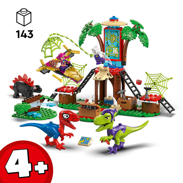 LEGO Marvel 11200 - Bitwa Spidey'ego i Gobby'ego przy domku na drzewie (143 el.)