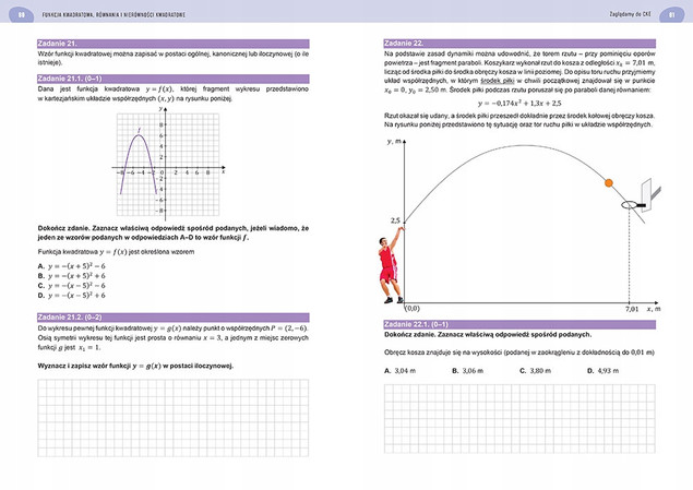 Matura. Matematyka. Liceum i technikum. Matura 2024-2026