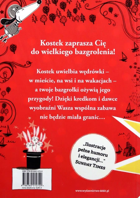 Kostek Bazgrolnik w środku