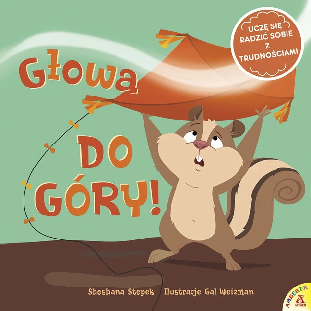 Ilustracja z książki Głowa do góry! Niutuś i latawiec
