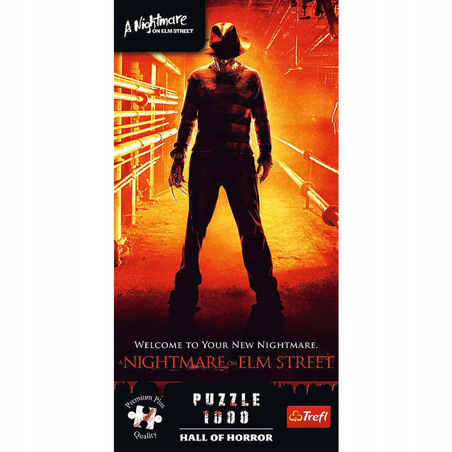PUZZLE 1000 TREFL HALL OF HORROR KOSZMAR Z ULICY WIĄZÓW PREMIUM PLUS