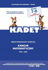Matematyka z Wesołym Kangurem 2025 - Kadet - Praca Zbiorowa