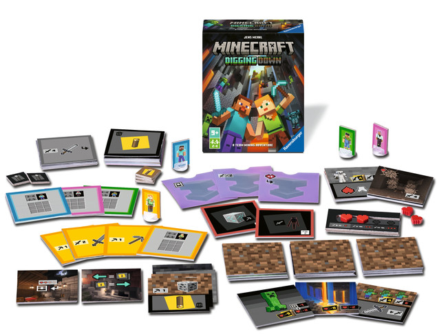 RAVENSBURGER Minecraft Kopanie w dół