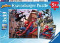 PUZZLE 3X49 SPIDERMAN W AKCJI, RAVENSBURGER