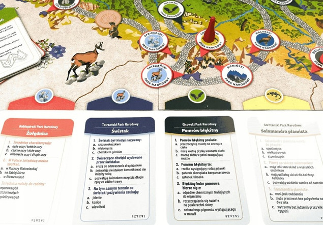 Gra planszowa Polska przyroda – Edgard
