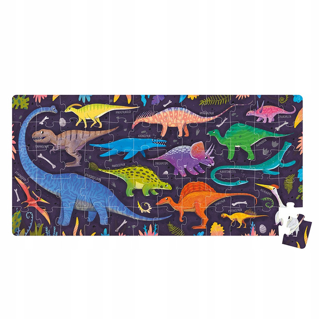Puzzle dinozaury 60 el. – CzuCzu