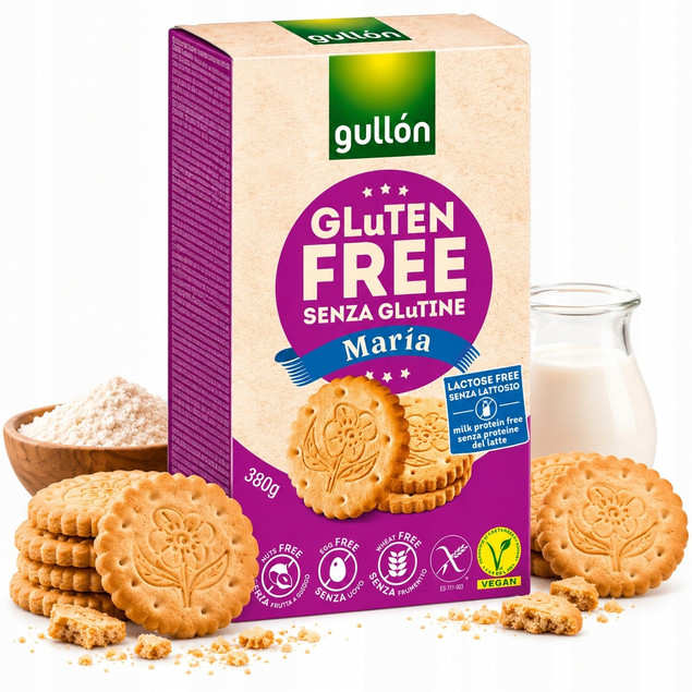 GULLÓN Ciastka MARIA Bez Glutenu 380g