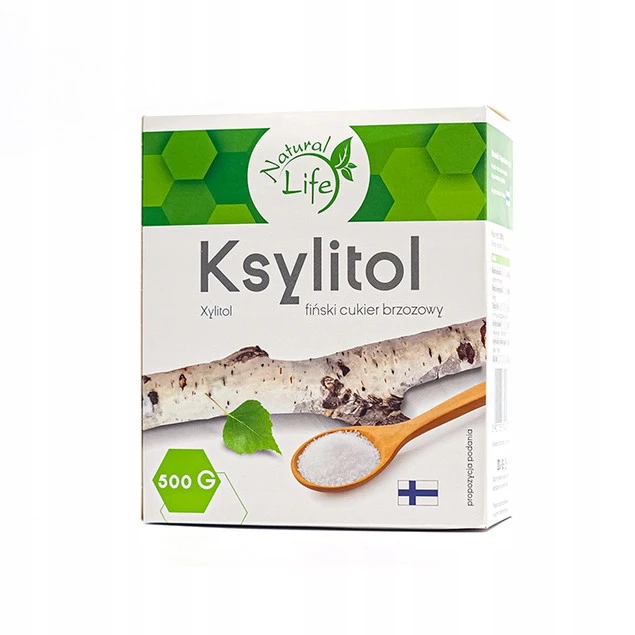 Ksylitol fiński Biolife 0,5 kg - opakowanie