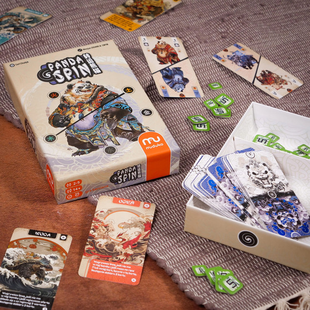 Gra planszowa Panda Spin Muduko
