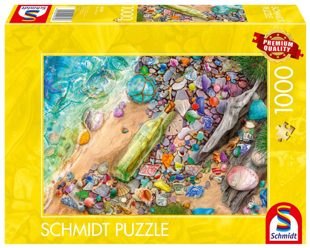 Puzzle Schmidt Spiele 1000 el. Skarby z plaży Premium Quality