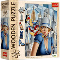 Puzzle drewniane 200 el. Lato w Mieście, Catherine Abel