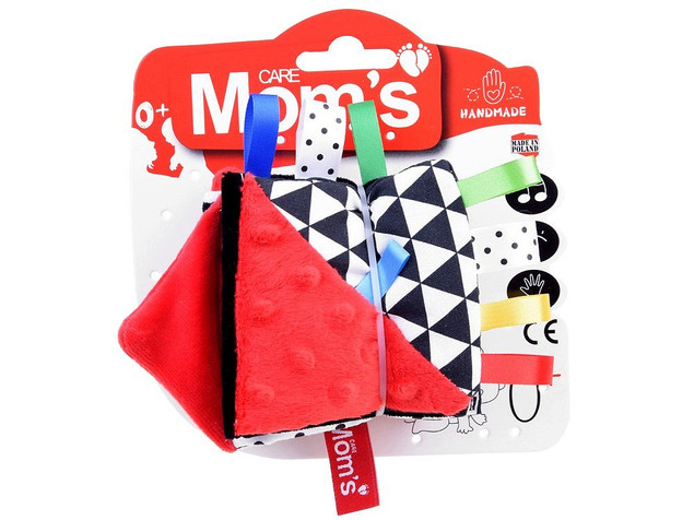 Mom's Care Książeczka Kontrastowa Sensoryczna Sensory Lustro 0+ Hencz Toys