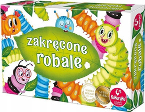 Zakręcone Robale Gra Planszowa Dla Dzieci Rodzinna 5+ Kukuryku 63834