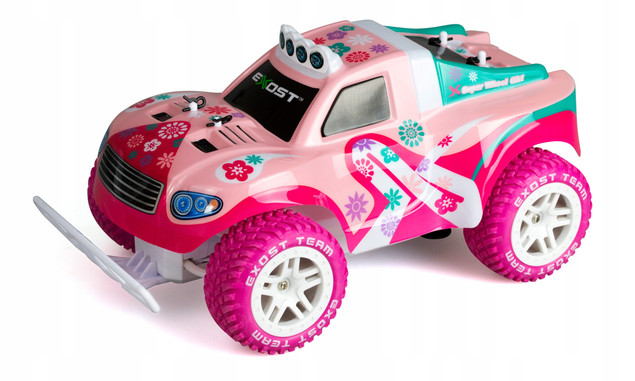 Exost Wheel Truck Girl Pojazd Terenowy Zdalnie Sterowany Różowy