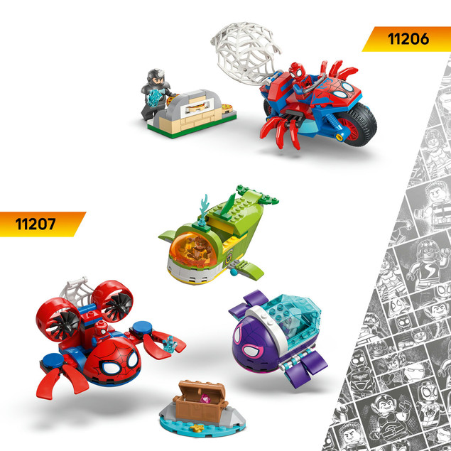 KLOCKI LEGO MARVEL 11208 Statek piracki drużyny Spidey’ego +4 lata