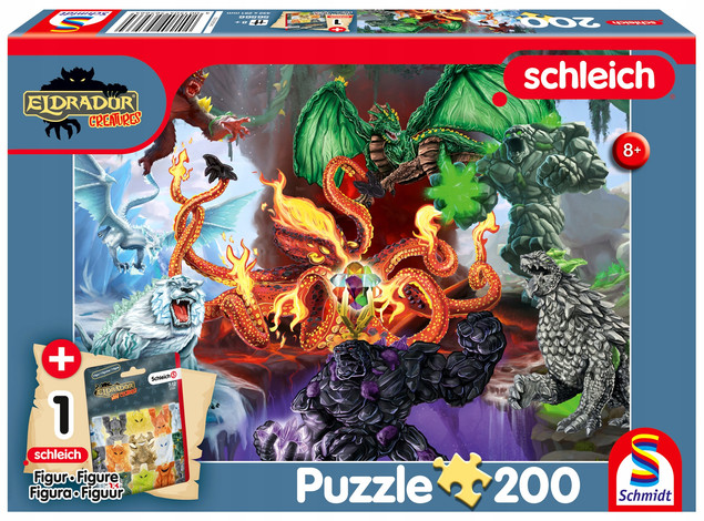 Puzzle Schmidt Spiele 200 el. Straszne Stworzenia – Fantastyczne Potwory