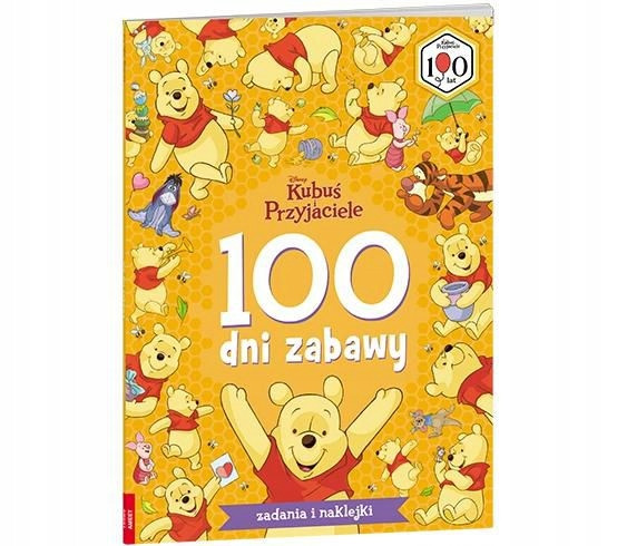 Disney Kubuś i przyjaciele 100 dni zabawy STO-9104 Praca zbiorowa