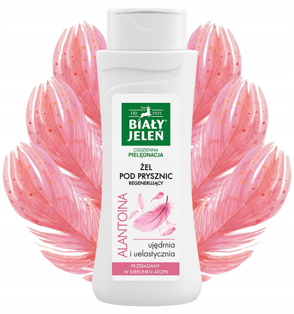 BIAŁY JELEŃ Żel Pod Prysznic ALANTOINA Regenerujący 300ml Hipoalergiczny