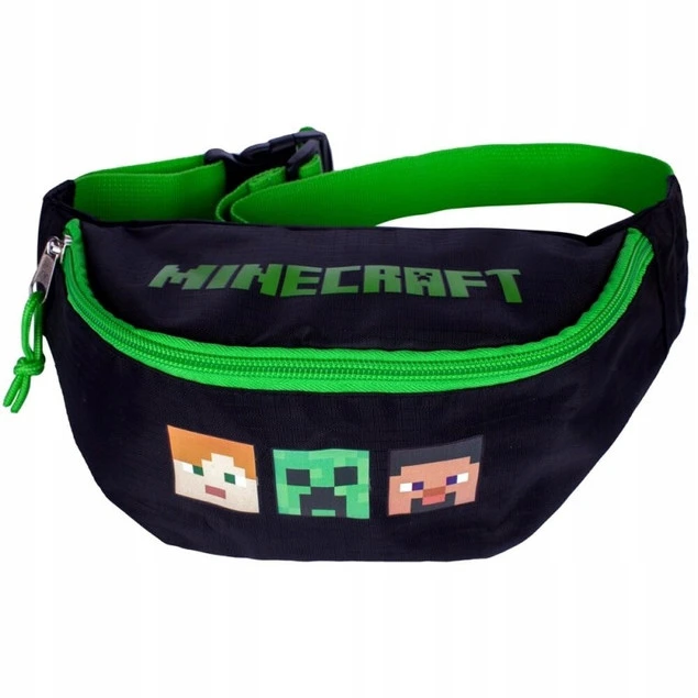 Nerka dziecięca Minecraft Astra czarny, zielony_1