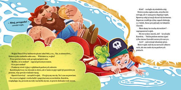 Jak Karolcia została piratką. Małgorzata Kur | Czytam Dziecku Codziennie