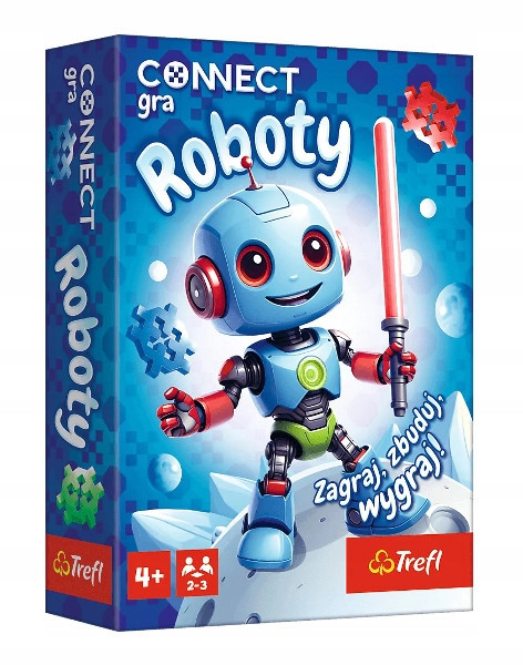 Gra planszowa Gra Connect Roboty Trefl