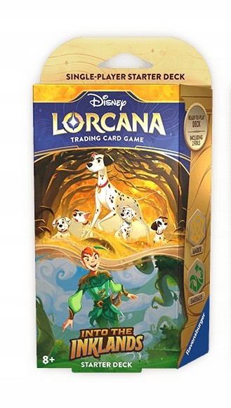 Disney Lorcana - Into The Inklands - Starter Deck - Amber / Emerald