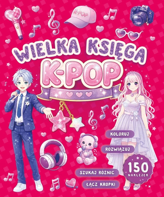 Wielka księga k-popu - okładka
