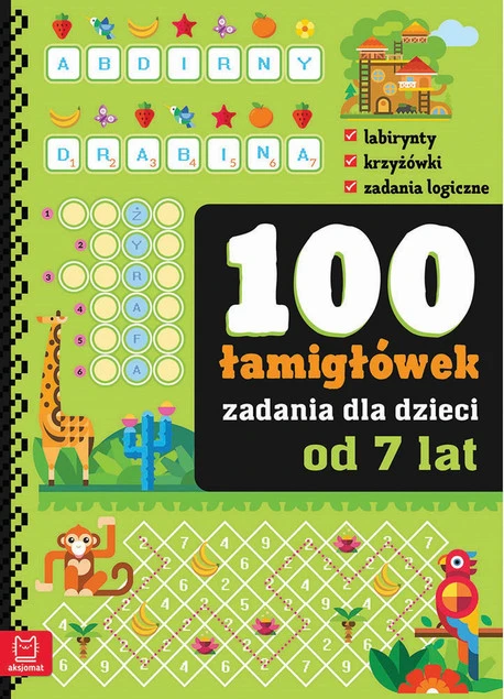 100 zadań - łamigłówki dla dzieci od 6 lat Bogusław Michalec_1